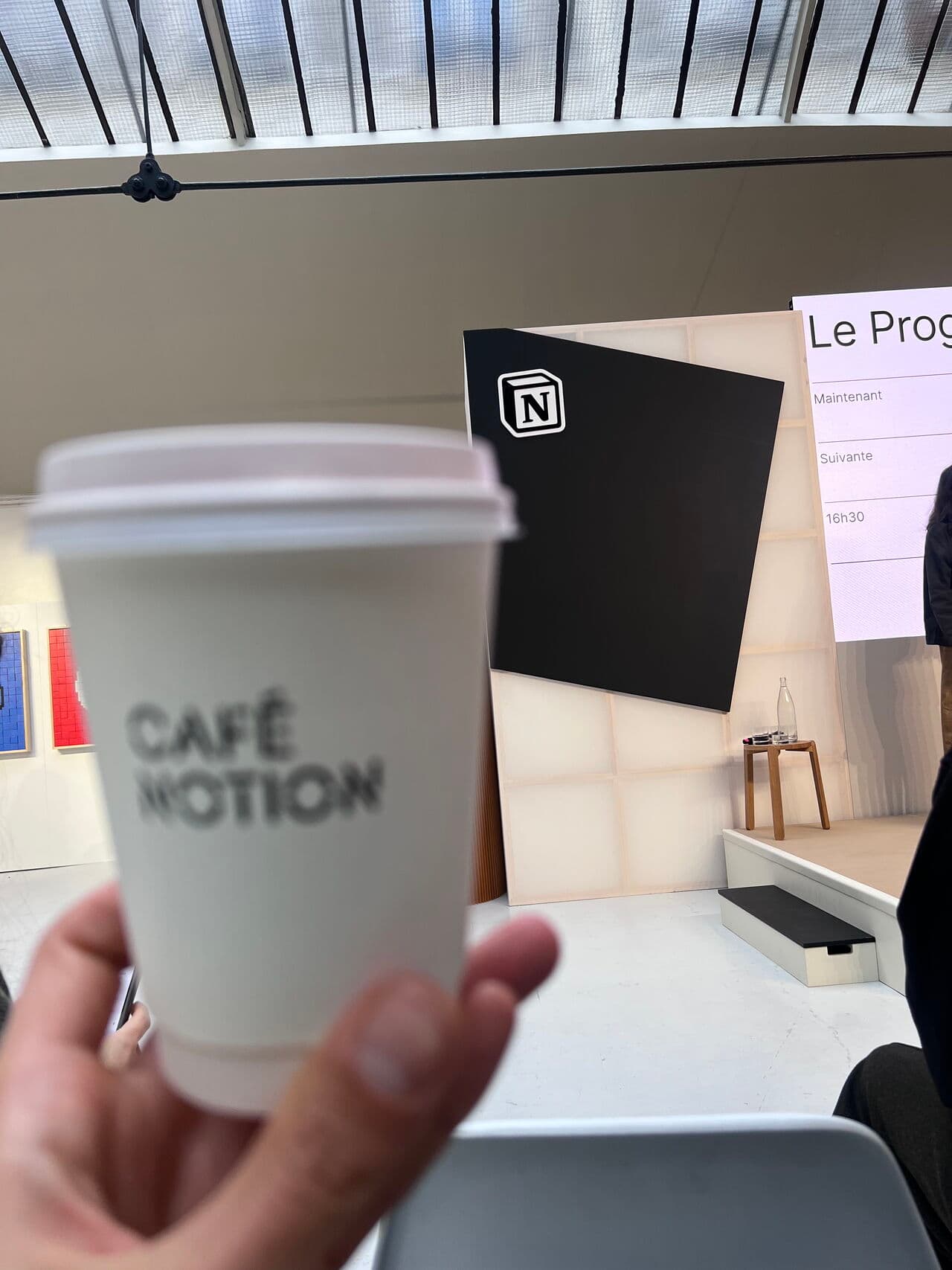 Notion Paris pop-up event